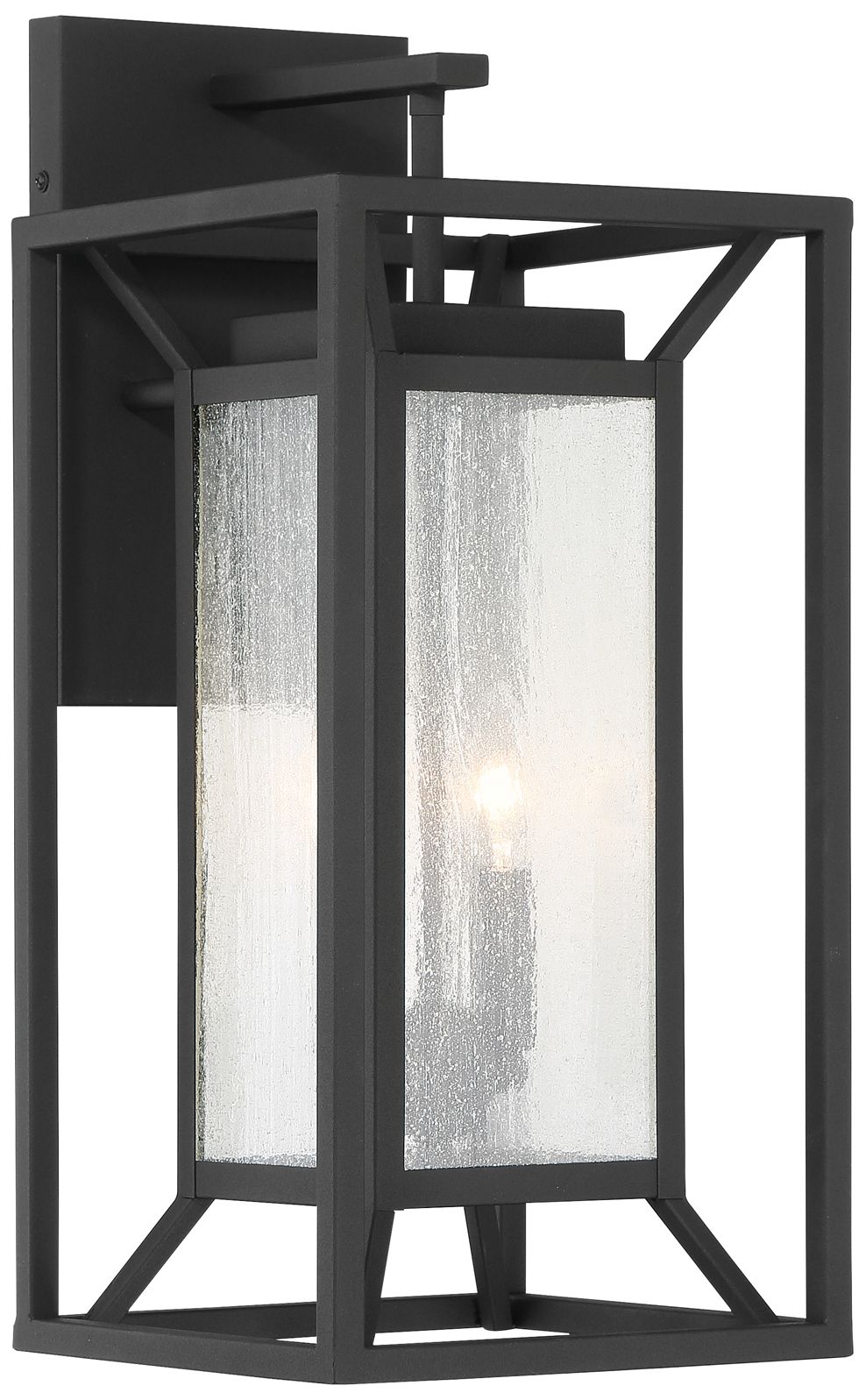 The Great Outdoors Harbor View 2-Light Coal Outdoor Wall Mount