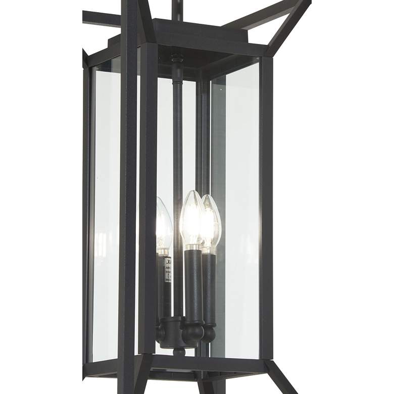 Image 2 The Great Outdoors Harbor View 4-Light 11.5-in Black Lantern Pendant more views