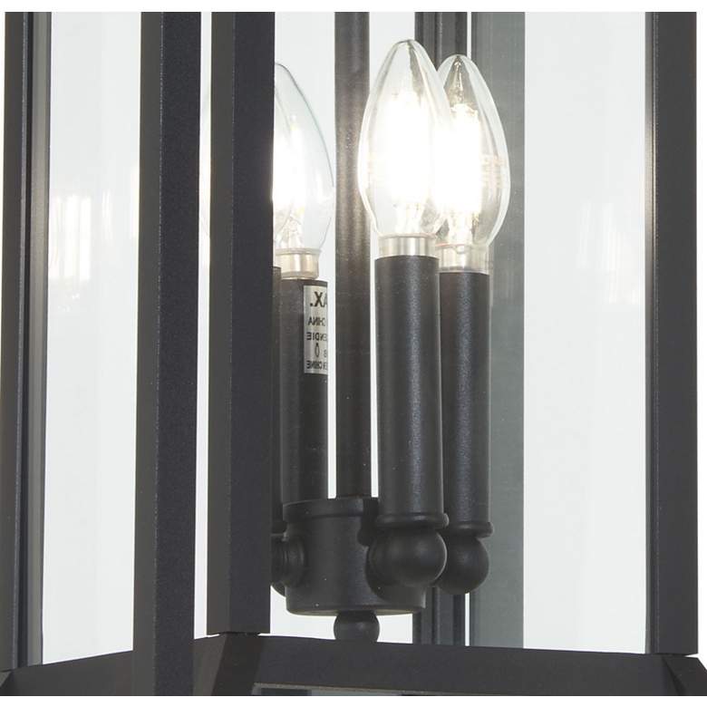 Image 3 The Great Outdoors Harbor View 4-Light 11.5-in Black Lantern Pendant more views