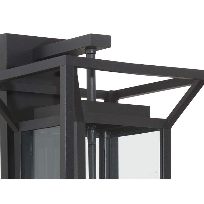 Image 3 The Great Outdoors Harbor View 4-Light 11.5-in Black Outdoor Wall Sconce more views