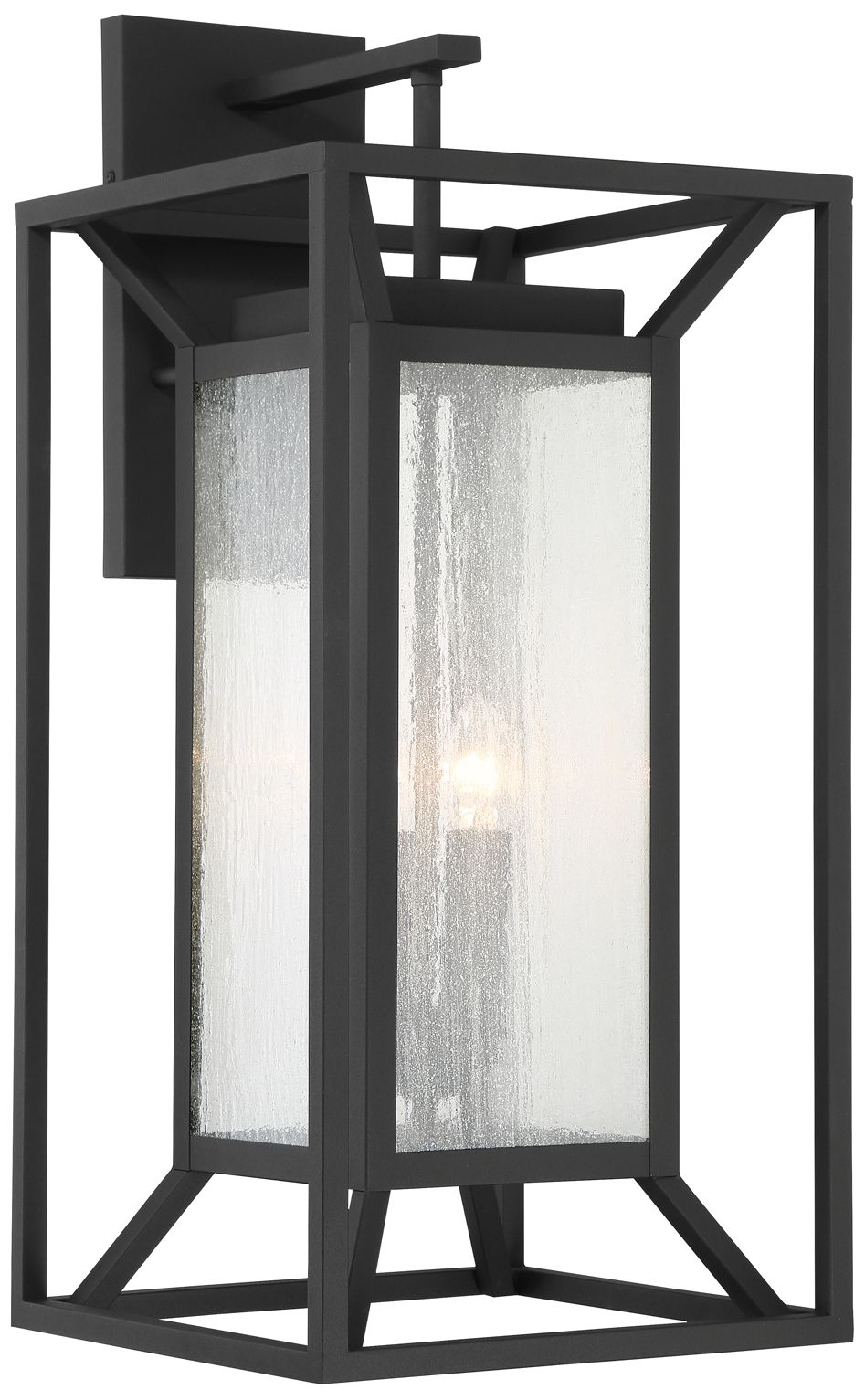 The Great Outdoors Harbor View 4-Light Coal Outdoor Wall Mount