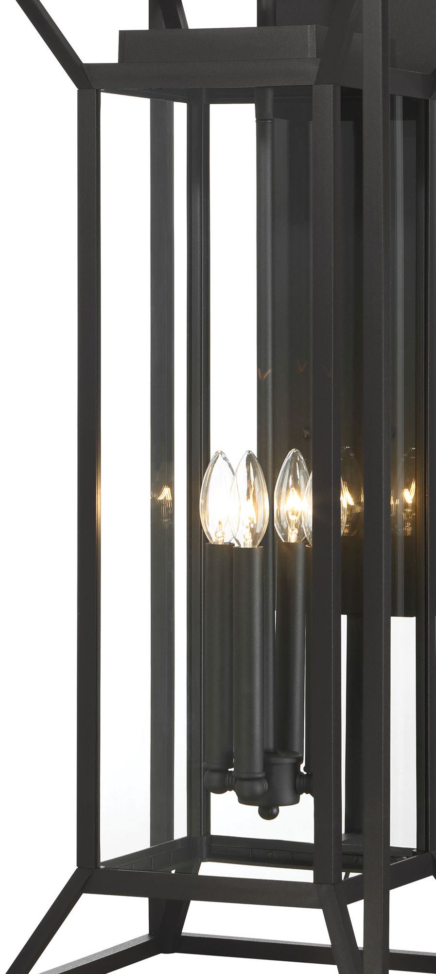 Image 2 The Great Outdoors Harbor View 4-Light Sand Black Outdoor Wall Mount more views