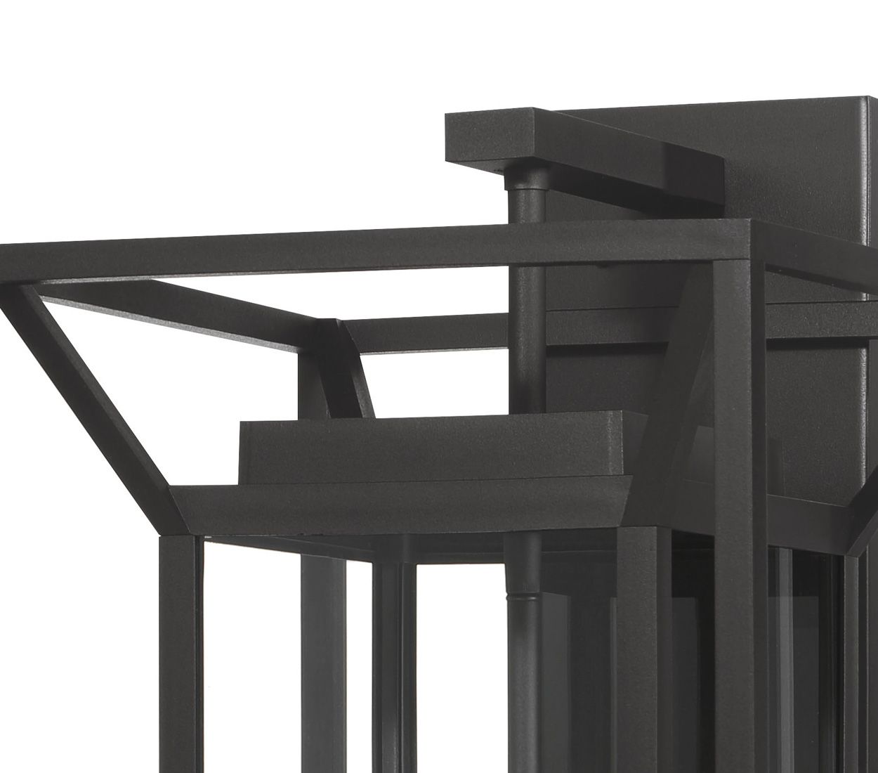 Image 5 The Great Outdoors Harbor View 4-Light Sand Black Outdoor Wall Mount more views