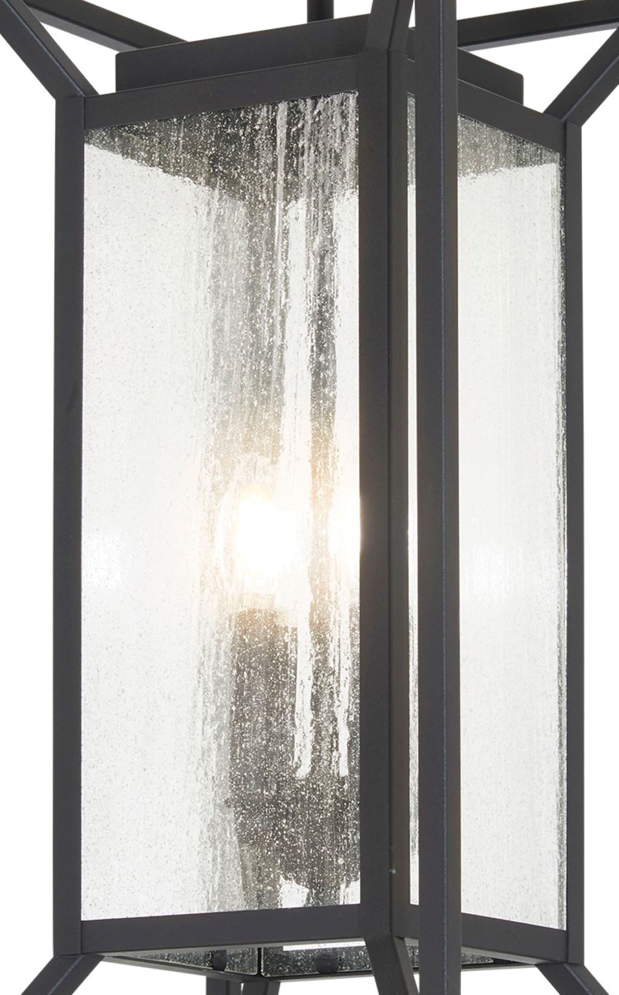 Image 3 The Great Outdoors Harbor View 4-Light Sand Coal Outdoor Hanging Lantern more views