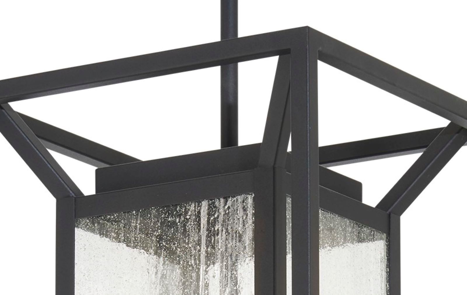 Image 4 The Great Outdoors Harbor View 4-Light Sand Coal Outdoor Hanging Lantern more views