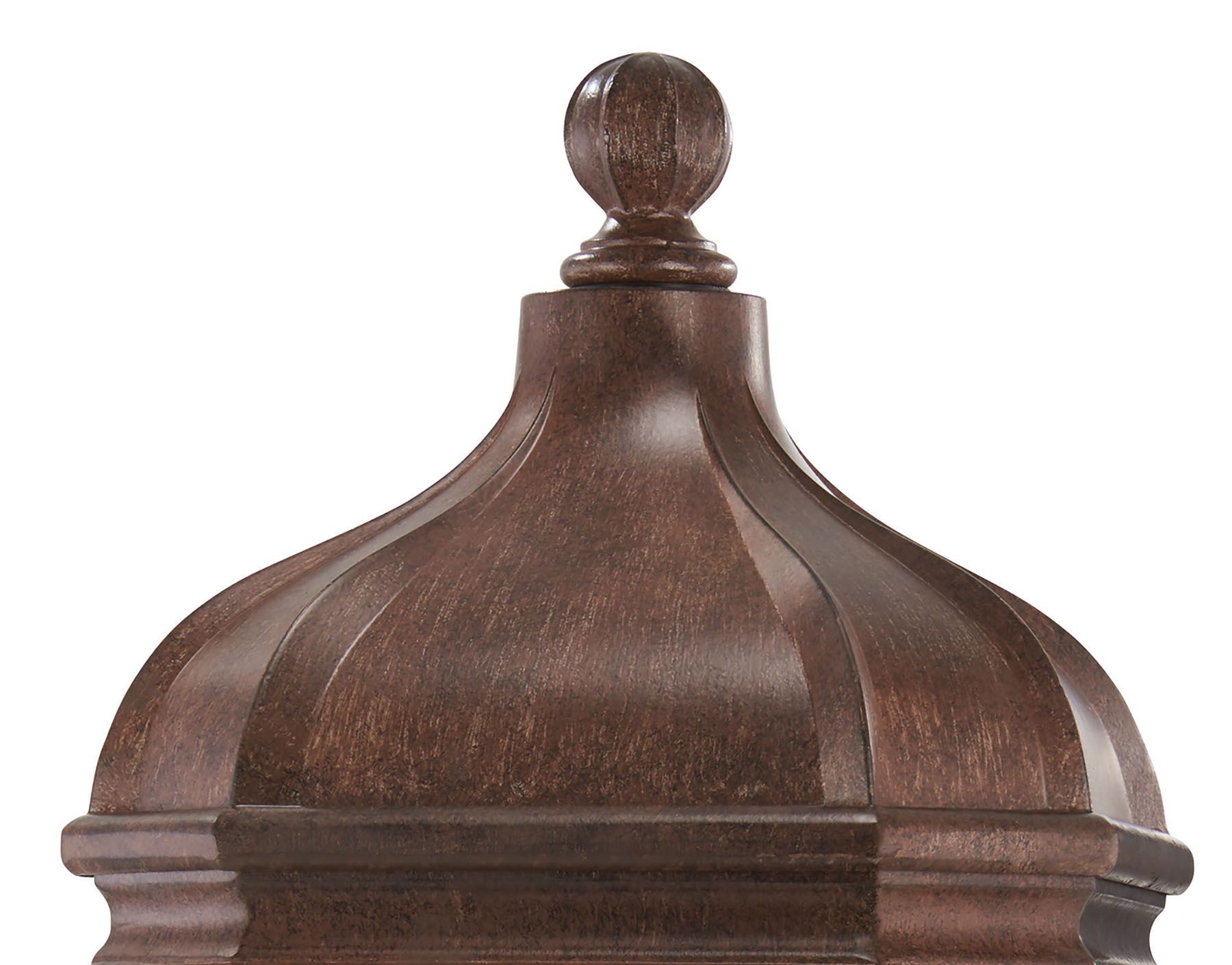 Image 5 The Great Outdoors Harrison 3-Light Vintage Rust Post Mount Lantern more views