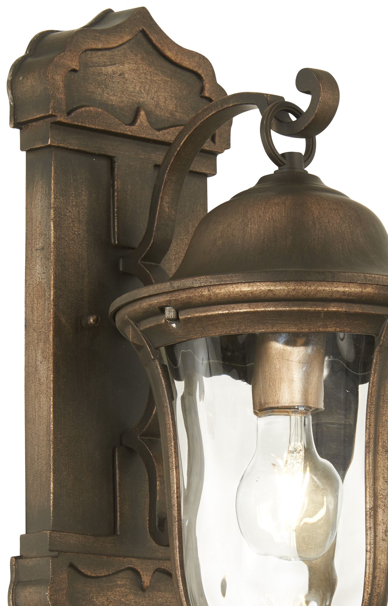 Image 3 The Great Outdoors Havenwood 1-Light Tauira Bronze Outdoor Wall Mount more views