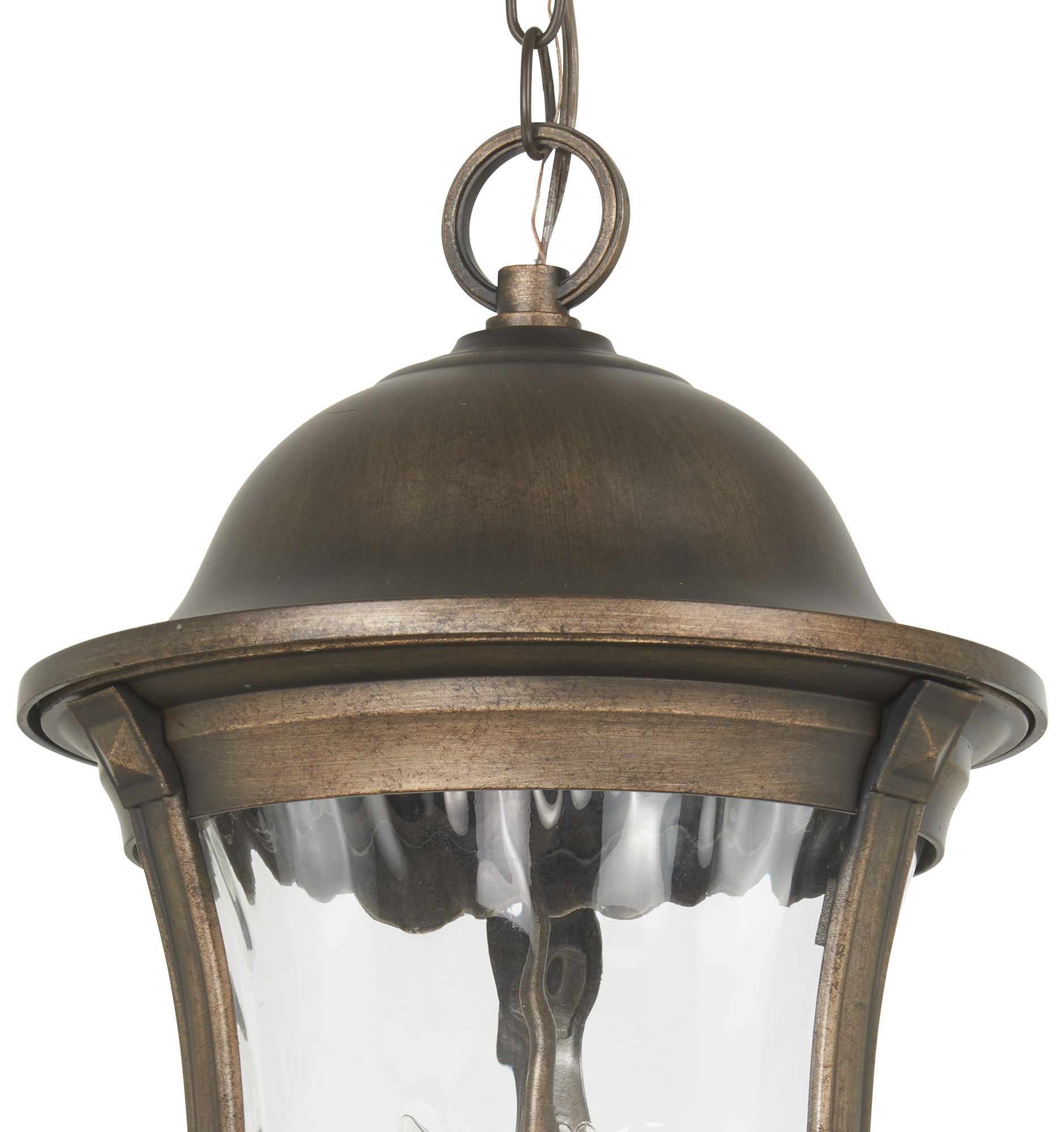 Image 3 The Great Outdoors Havenwood 4-Light Bronze and Silver Hung Lantern more views