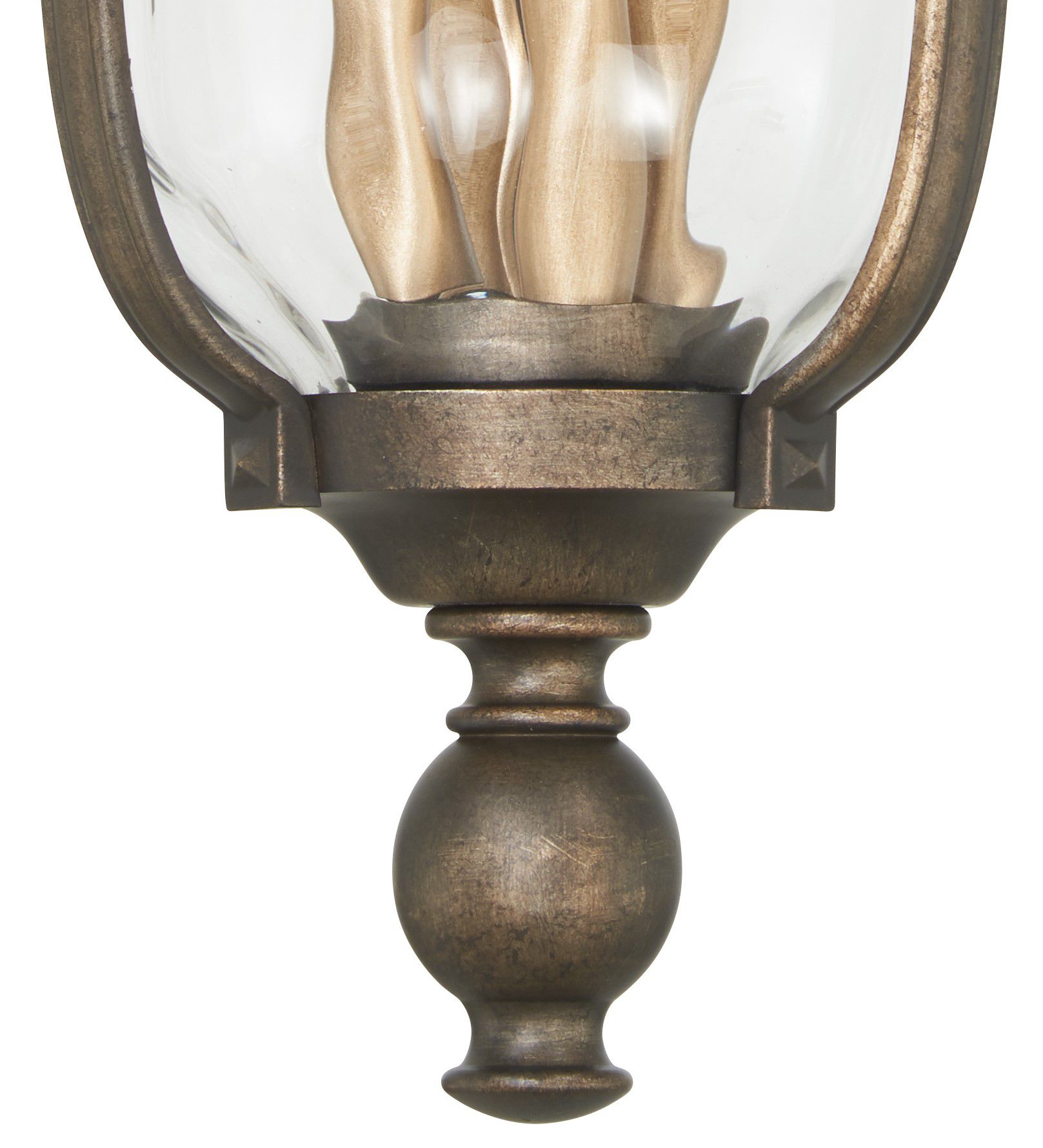 Image 4 The Great Outdoors Havenwood 4-Light Bronze and Silver Hung Lantern more views
