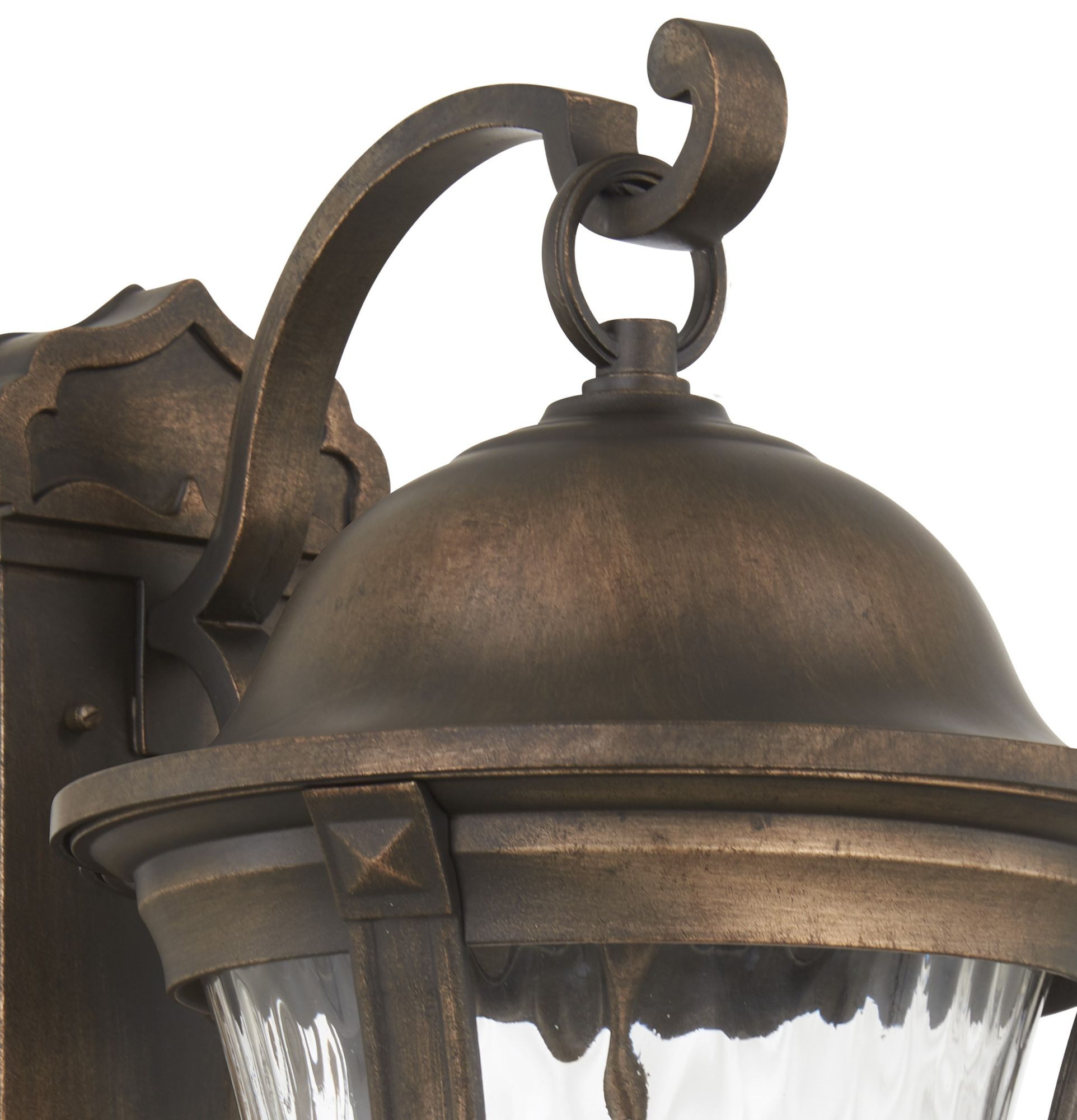 Image 4 The Great Outdoors Havenwood 4-Light Tauira Bronze and Silver Wall Mount more views