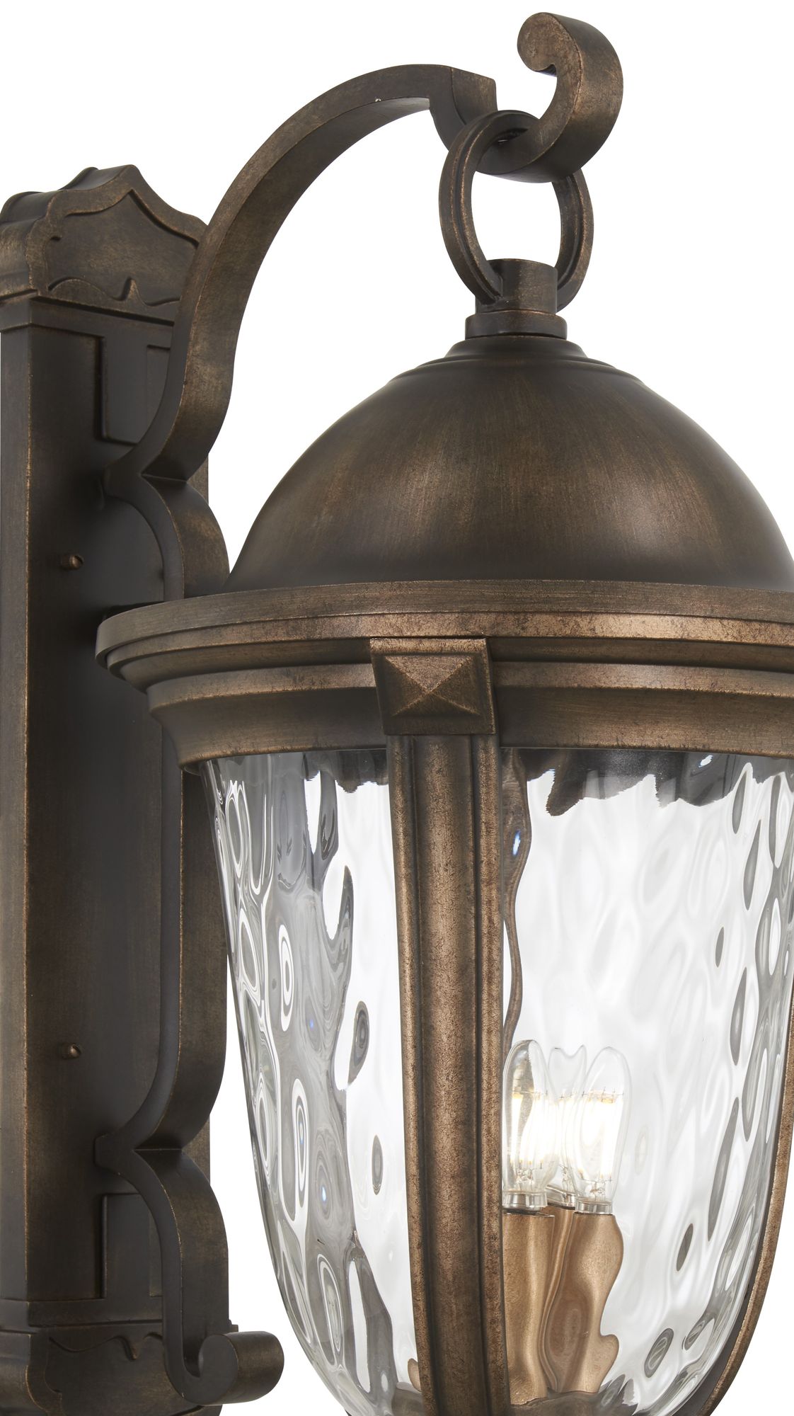 Image 3 The Great Outdoors Havenwood 5-Light Tauria Bronze Outdoor Wall Mount more views