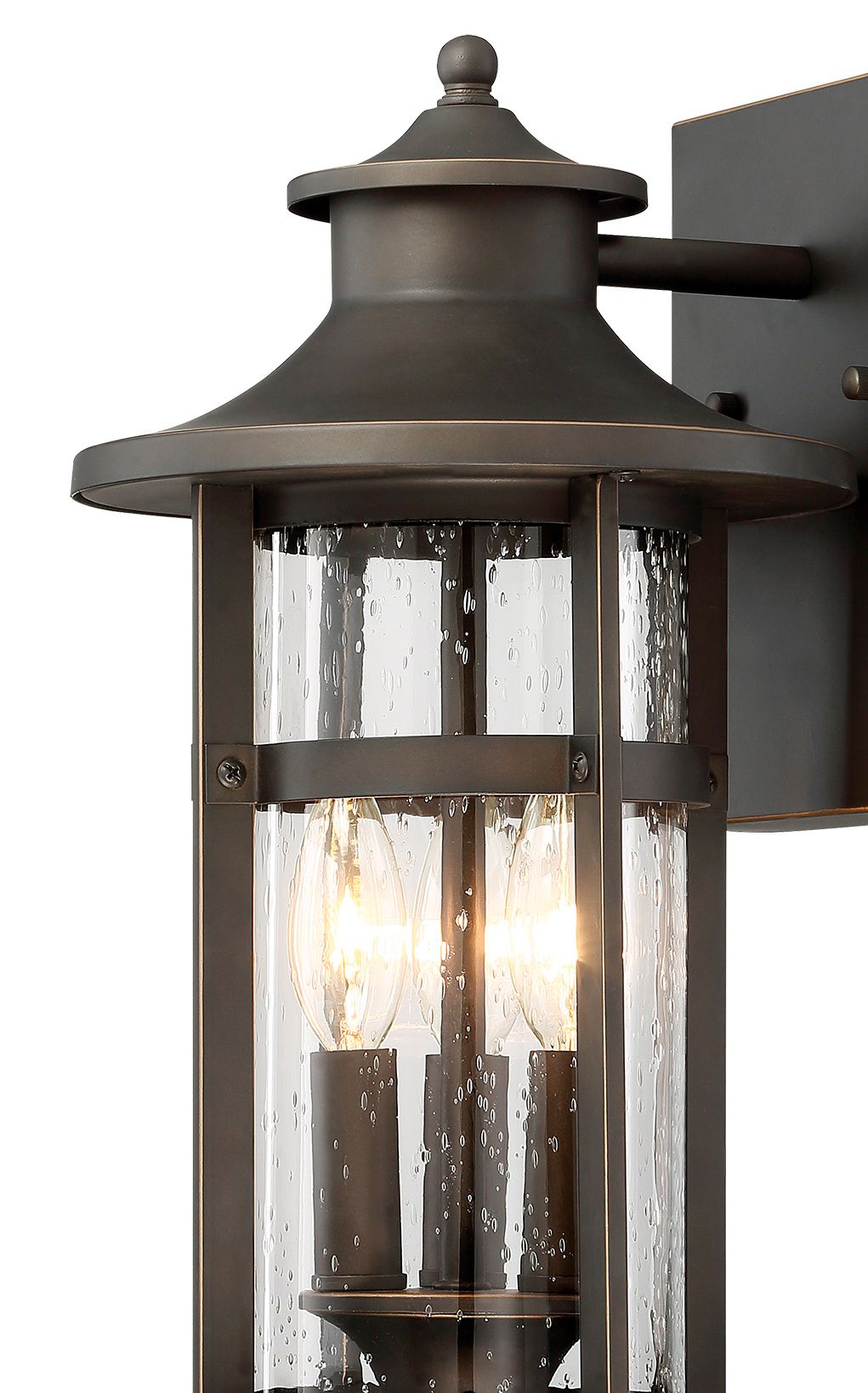 Image 2 The Great Outdoors Highland Ridge 2-Light Oil Rubbed Bronze Wall Mount more views