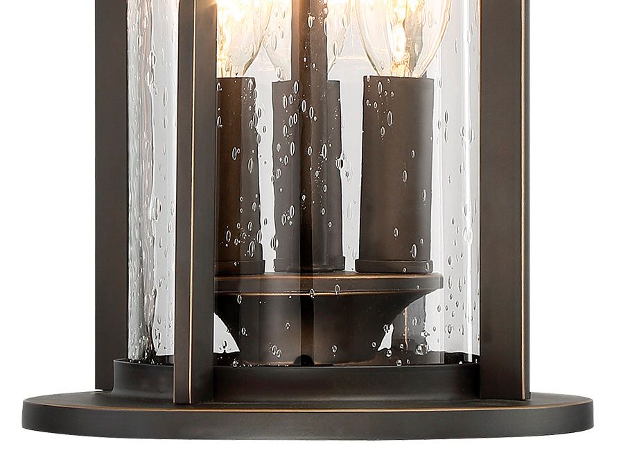 Image 3 The Great Outdoors Highland Ridge 2-Light Oil Rubbed Bronze Wall Mount more views