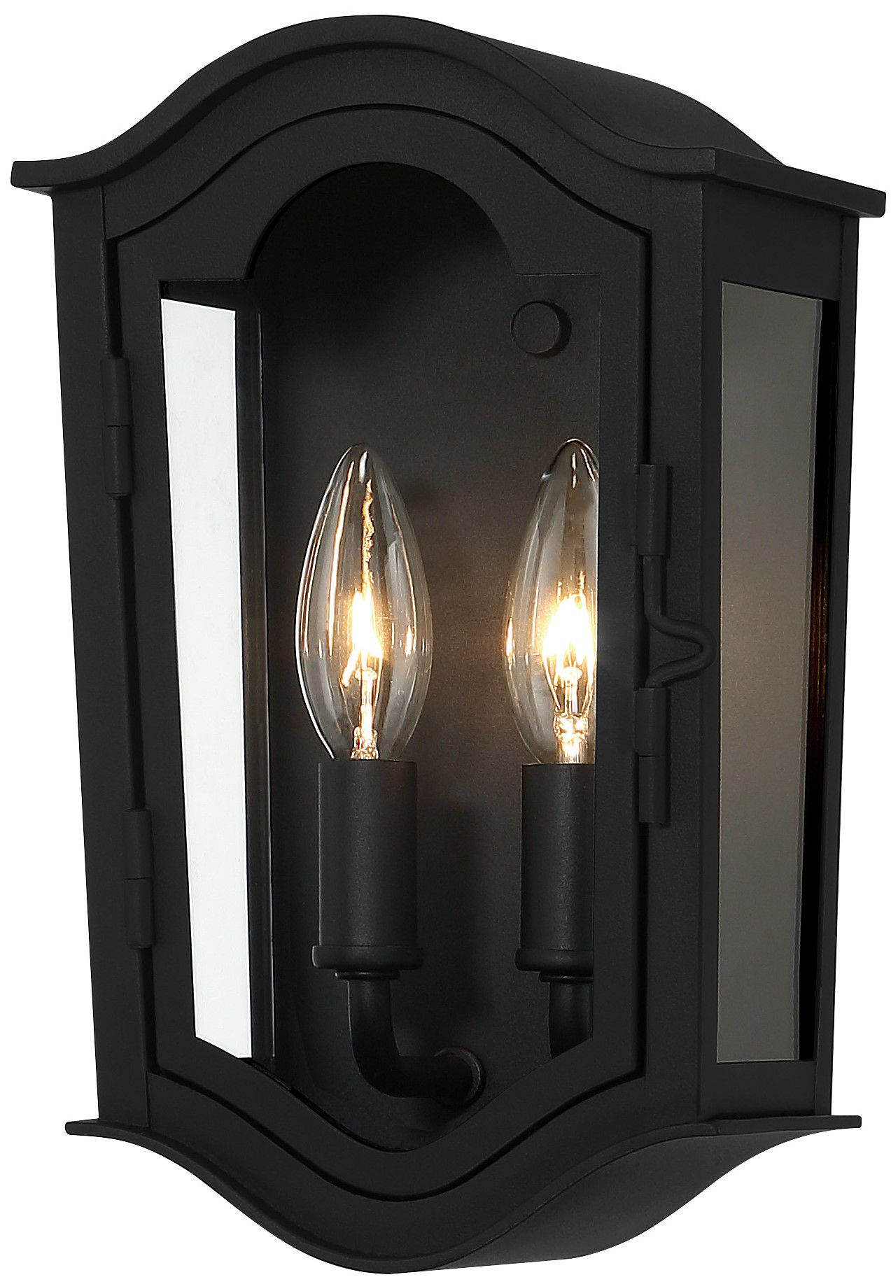 Image 3 The Great Outdoors Houghton Hall 2-Light Coal Outdoor Wall Mount more views
