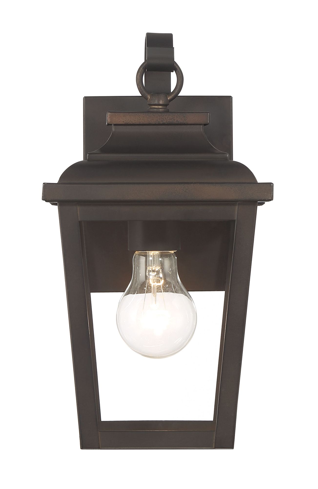 Image 3 The Great Outdoors Irvington Manor 1-Light Chelesa Bronze Wall Mount more views