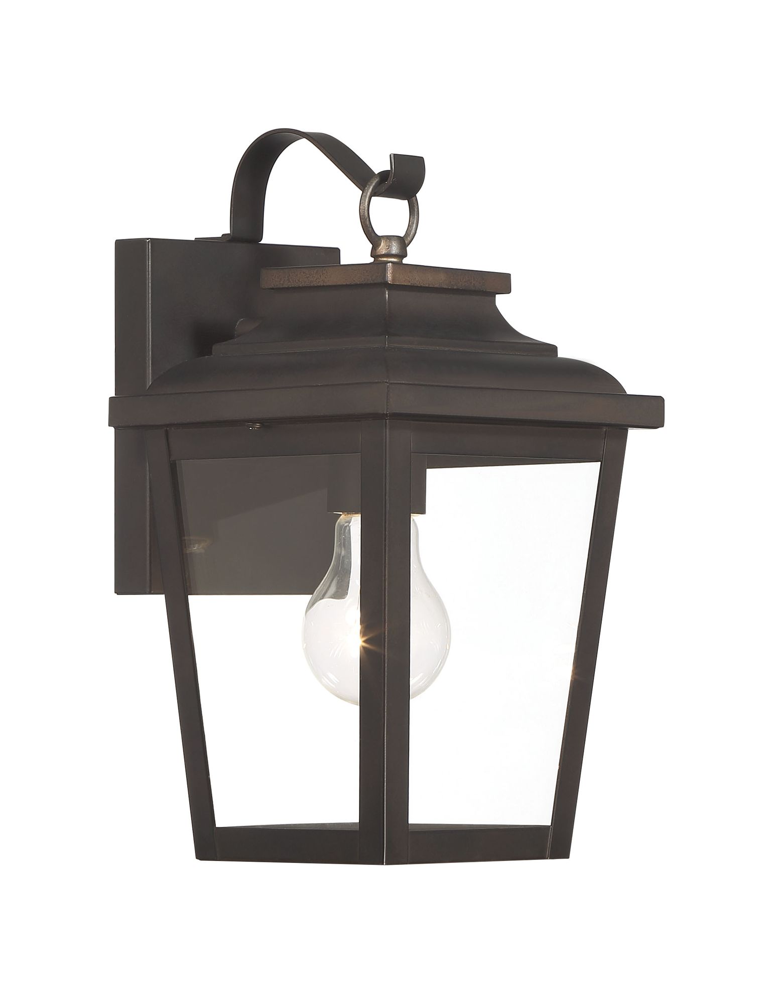 Image 4 The Great Outdoors Irvington Manor 1-Light Chelesa Bronze Wall Mount more views