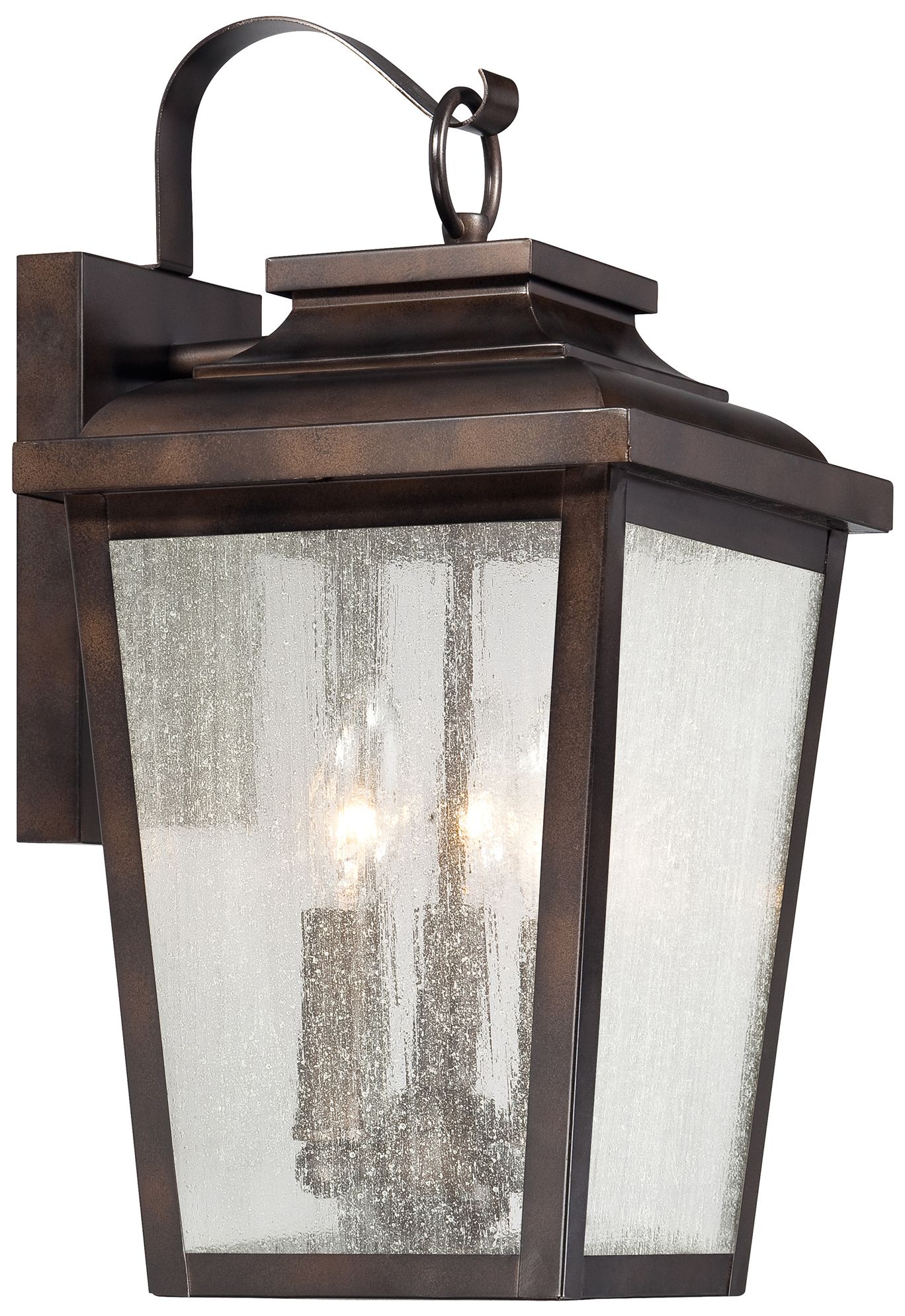 Image 3 The Great Outdoors Irvington Manor 3-Light Chelesa Bronze Wall Mount