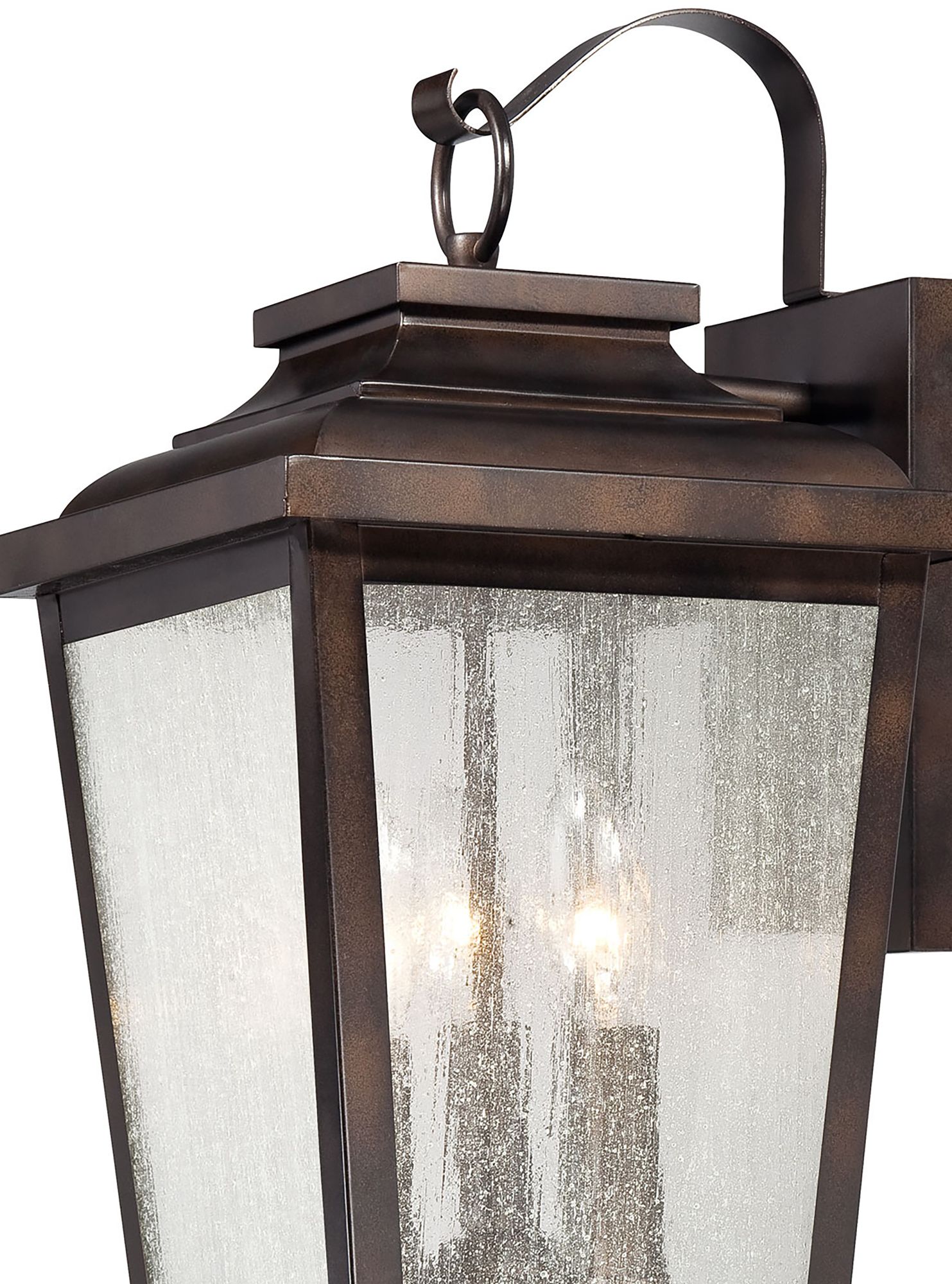 Image 7 The Great Outdoors Irvington Manor 3-Light Chelesa Bronze Wall Mount more views
