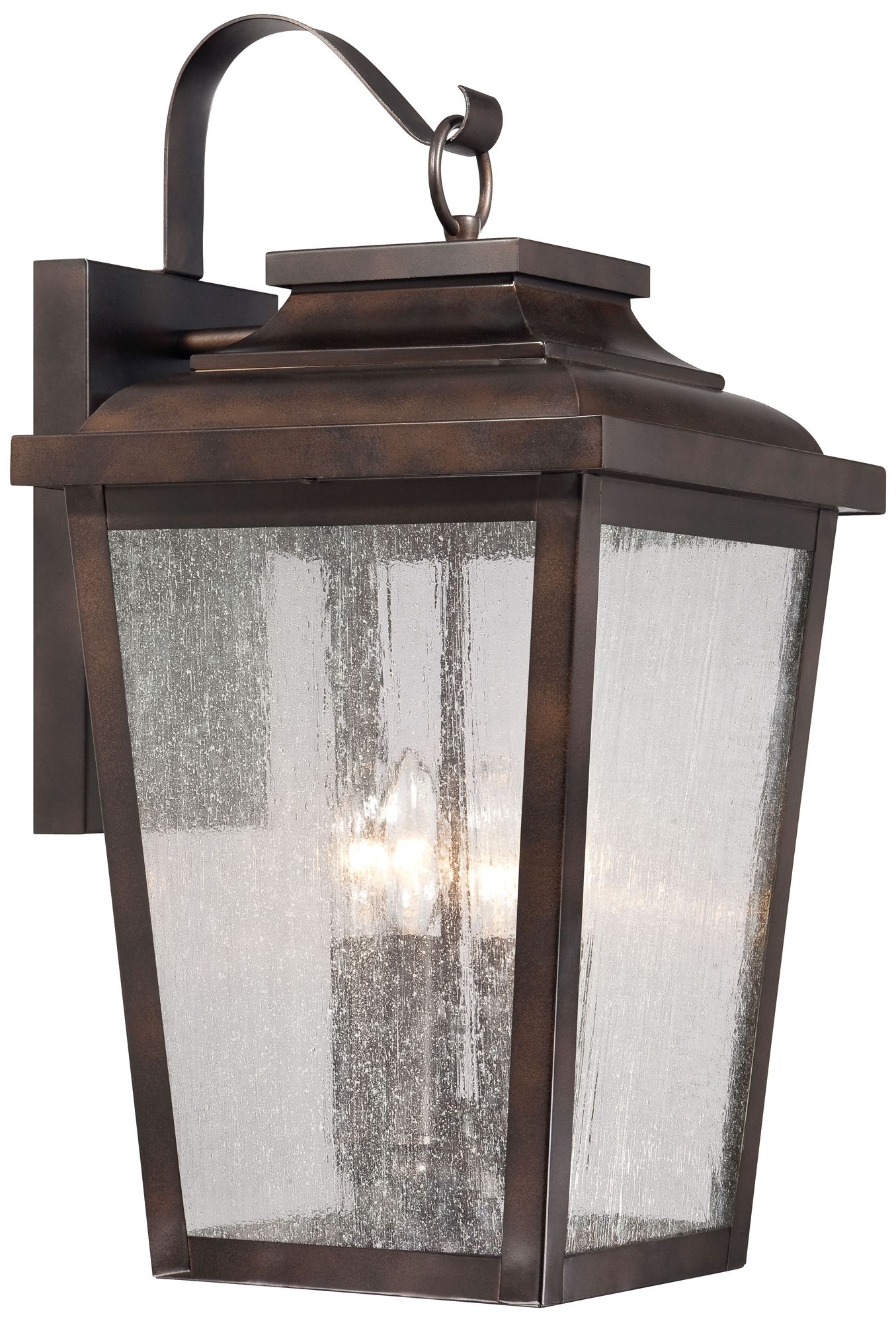 The Great Outdoors Irvington Manor 4-Light Chelesa Bronze Wall Mount