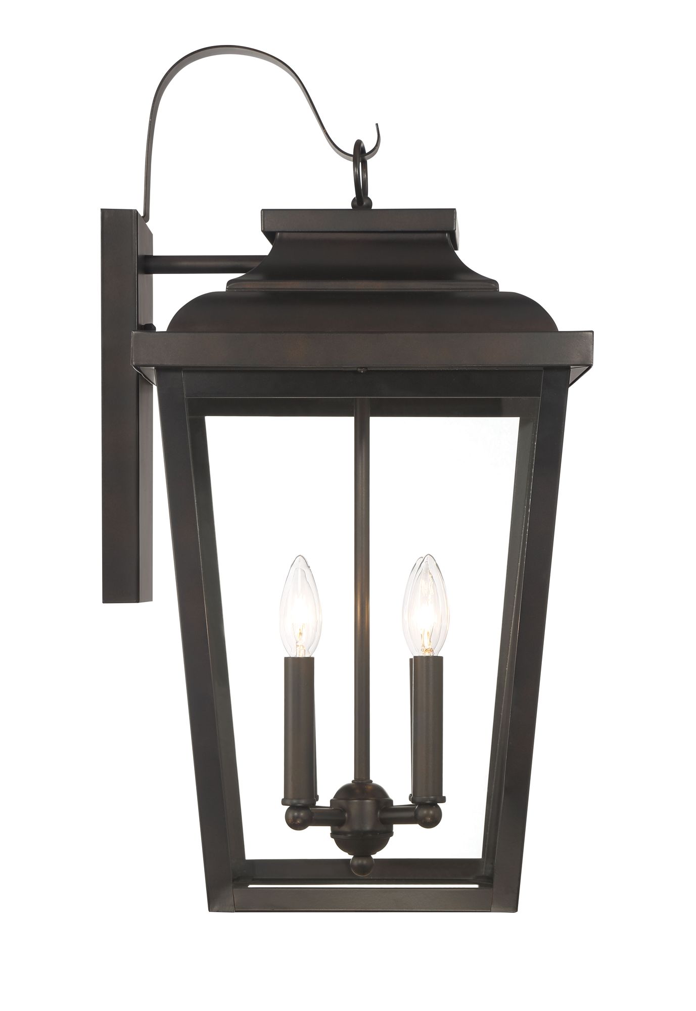 Image 5 The Great Outdoors Irvington Manor 4-Light Chelesa Bronze Wall Mount more views