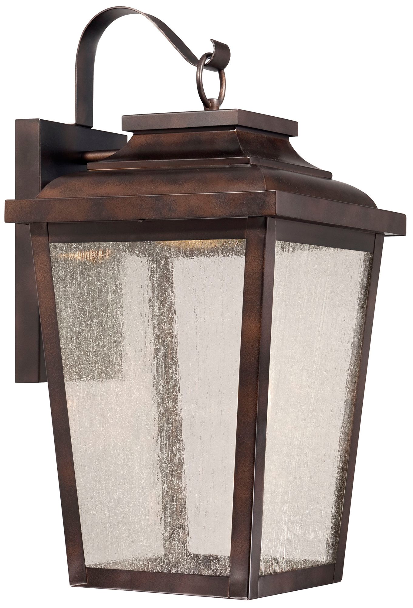The Great Outdoors Irvington Manor LED Chelesa Bronze Outdoor Wall Mount