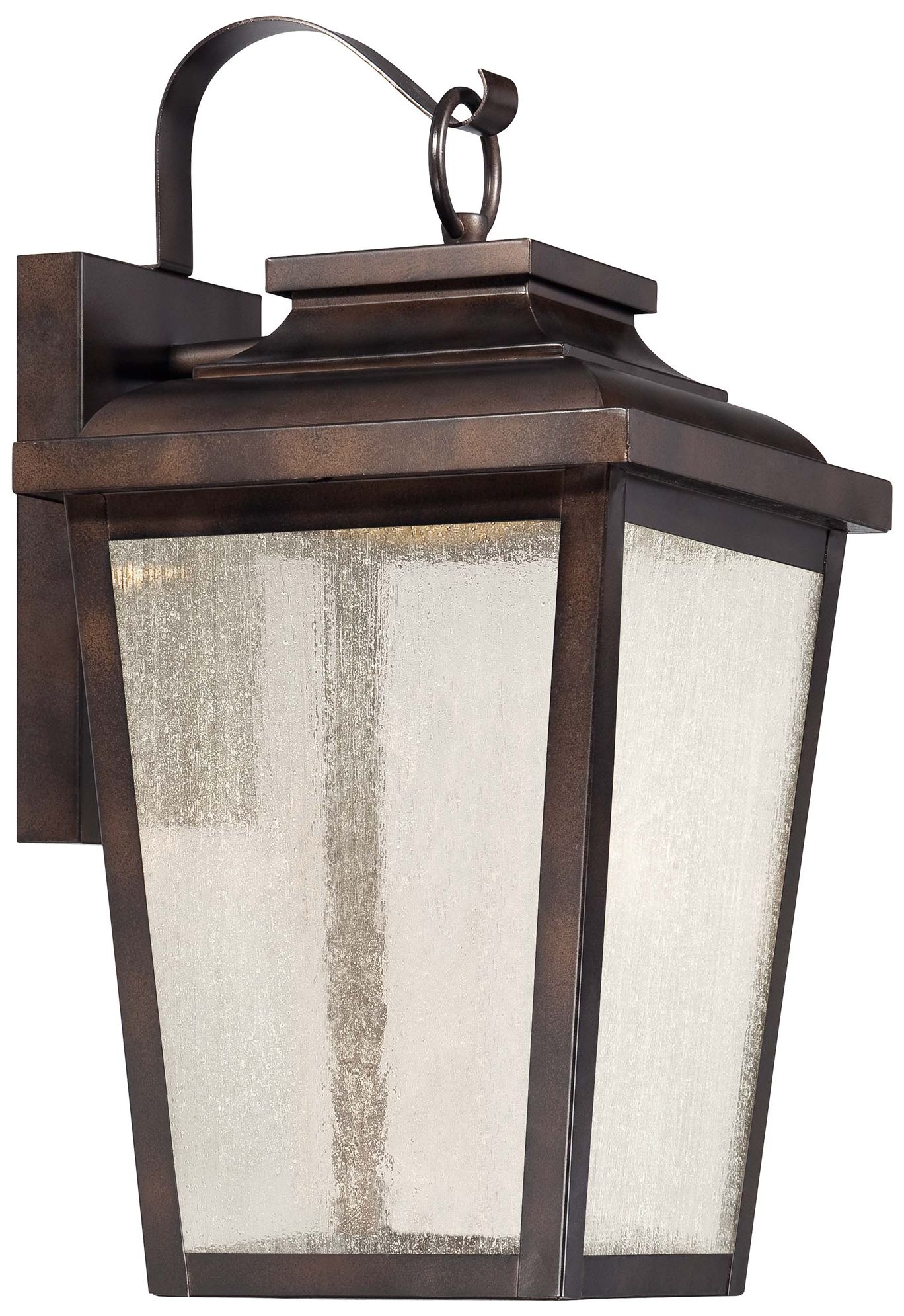 The Great Outdoors Irvington Manor LED Chelesa Bronze Outdoor Wall Mount