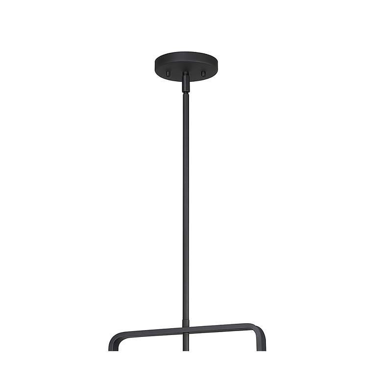 Image 4 The Great Outdoors Isla Vista 4-Light Black Outdoor Hanging Light more views
