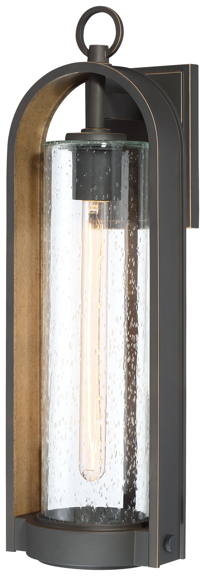 Image 3 The Great Outdoors Kamstra 1-Light Bronze and Gold OD Wall Mount more views