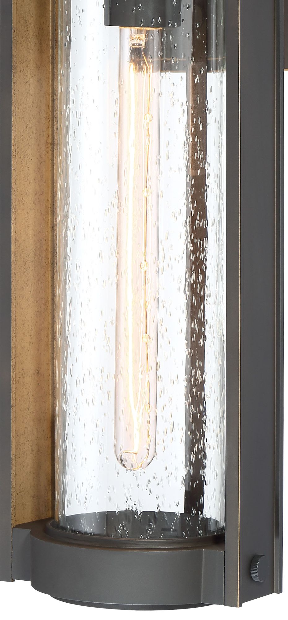 Image 4 The Great Outdoors Kamstra 1-Light Bronze and Gold OD Wall Mount more views