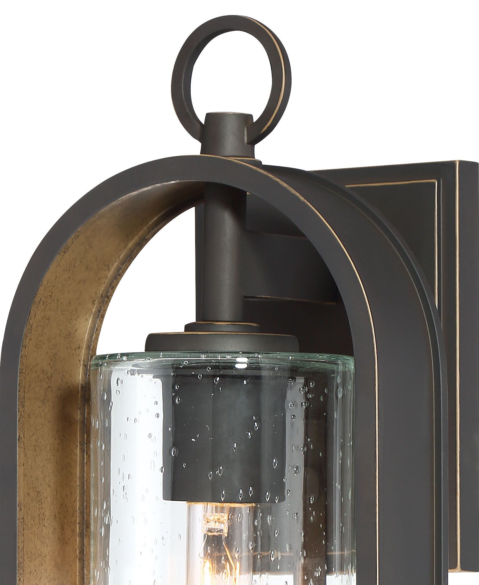 Image 5 The Great Outdoors Kamstra 1-Light Bronze and Gold OD Wall Mount more views