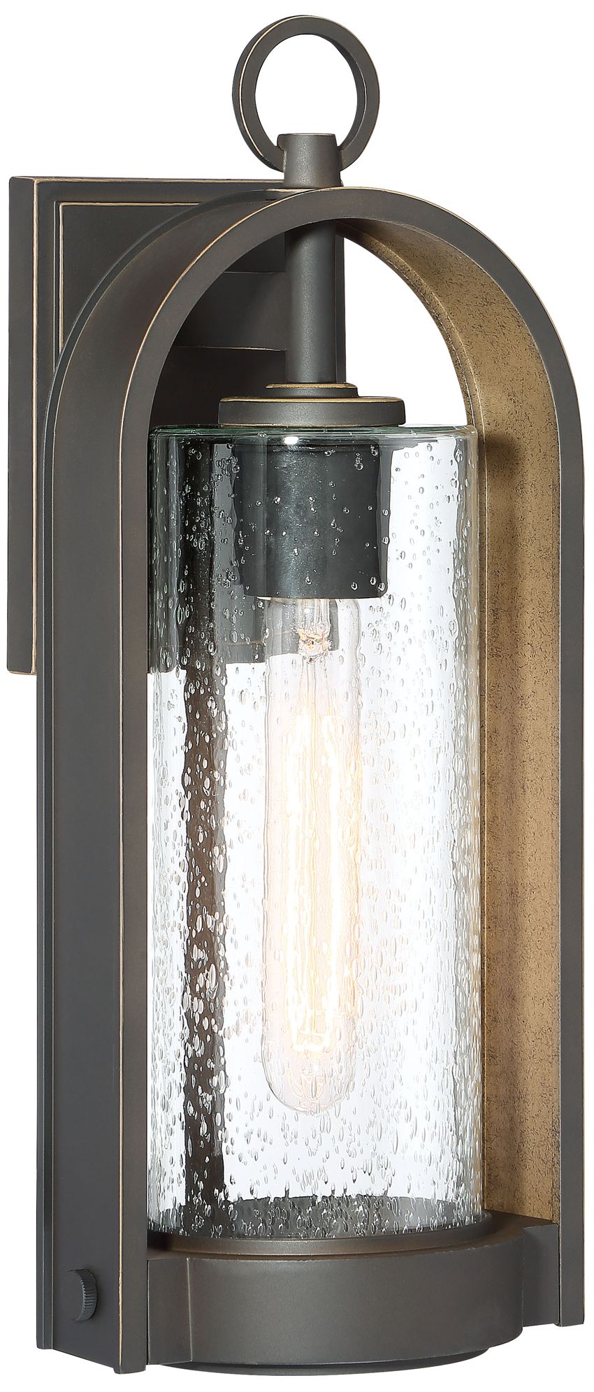 The Great Outdoors Kamstra 1-Light Oil Rubbed Bronze Outdoor Wall Mount