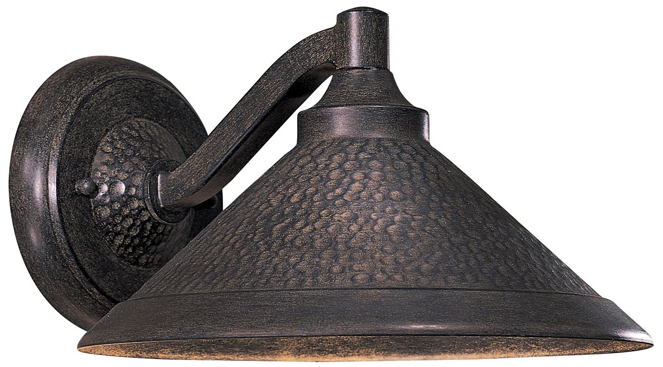 Image 3 The Great Outdoors Kirkham 1-Light Aspen Bronze Outdoor Wall Mount