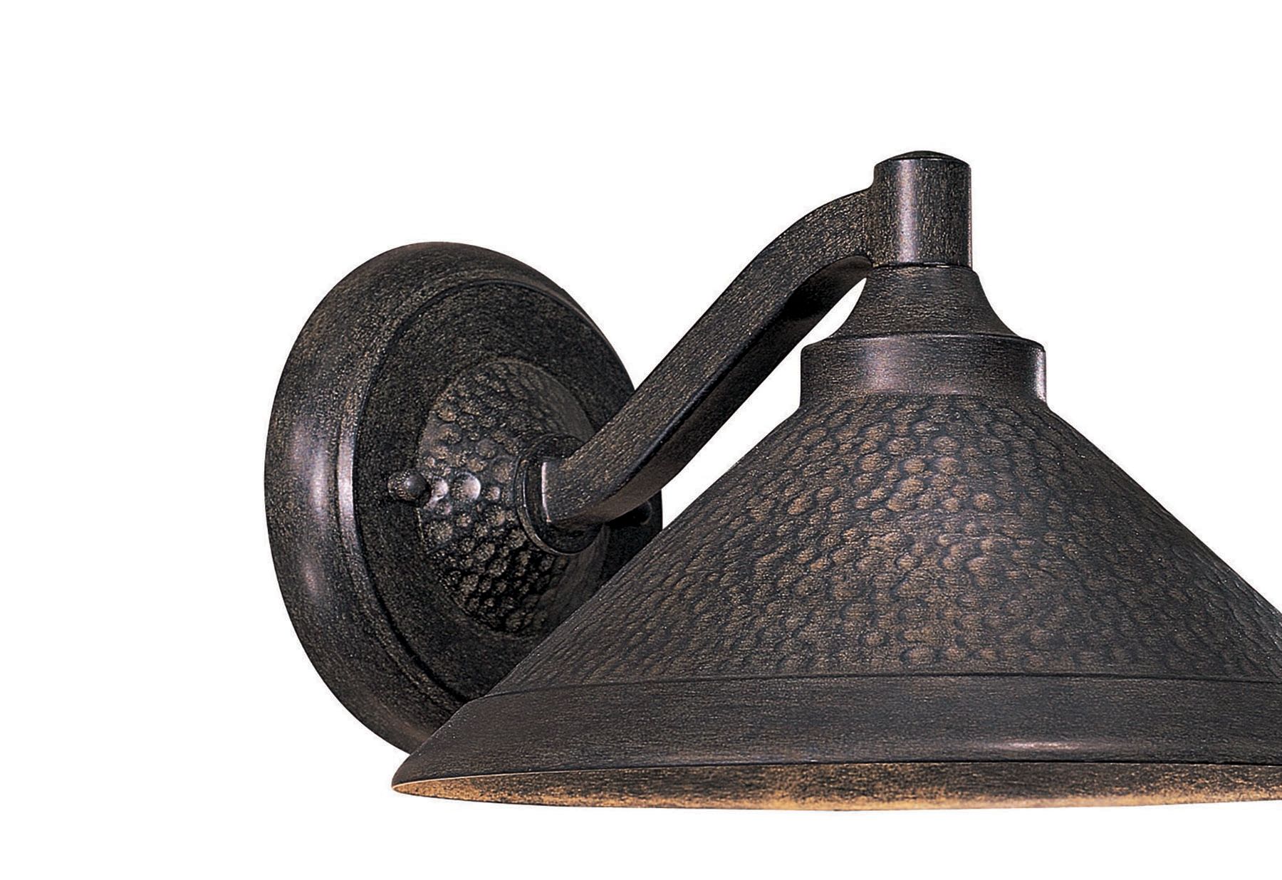 Image 4 The Great Outdoors Kirkham 1-Light Aspen Bronze Outdoor Wall Mount more views