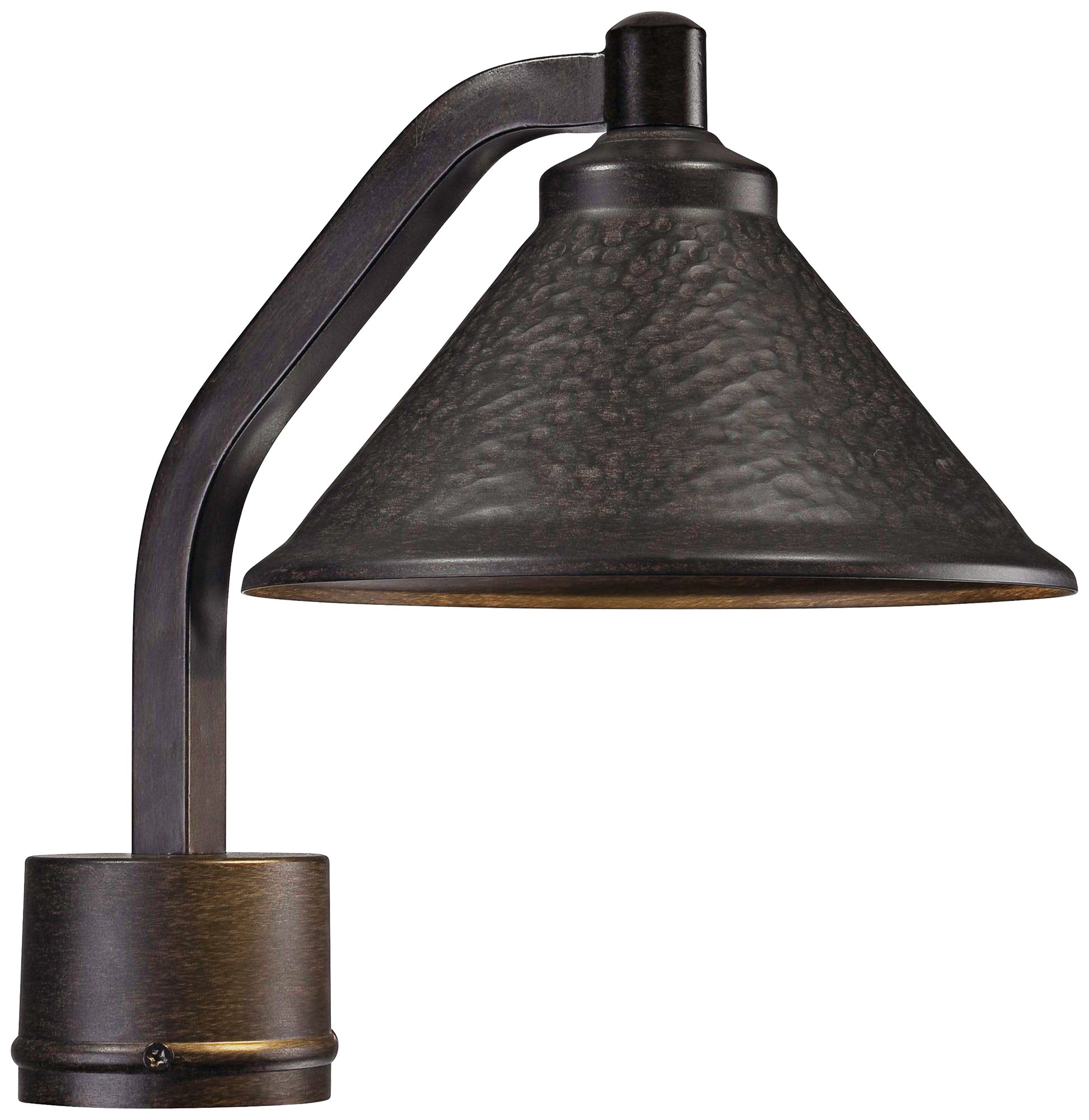 The Great Outdoors Kirkham LED Aspen Bronze Outdoor Post Mount Lantern