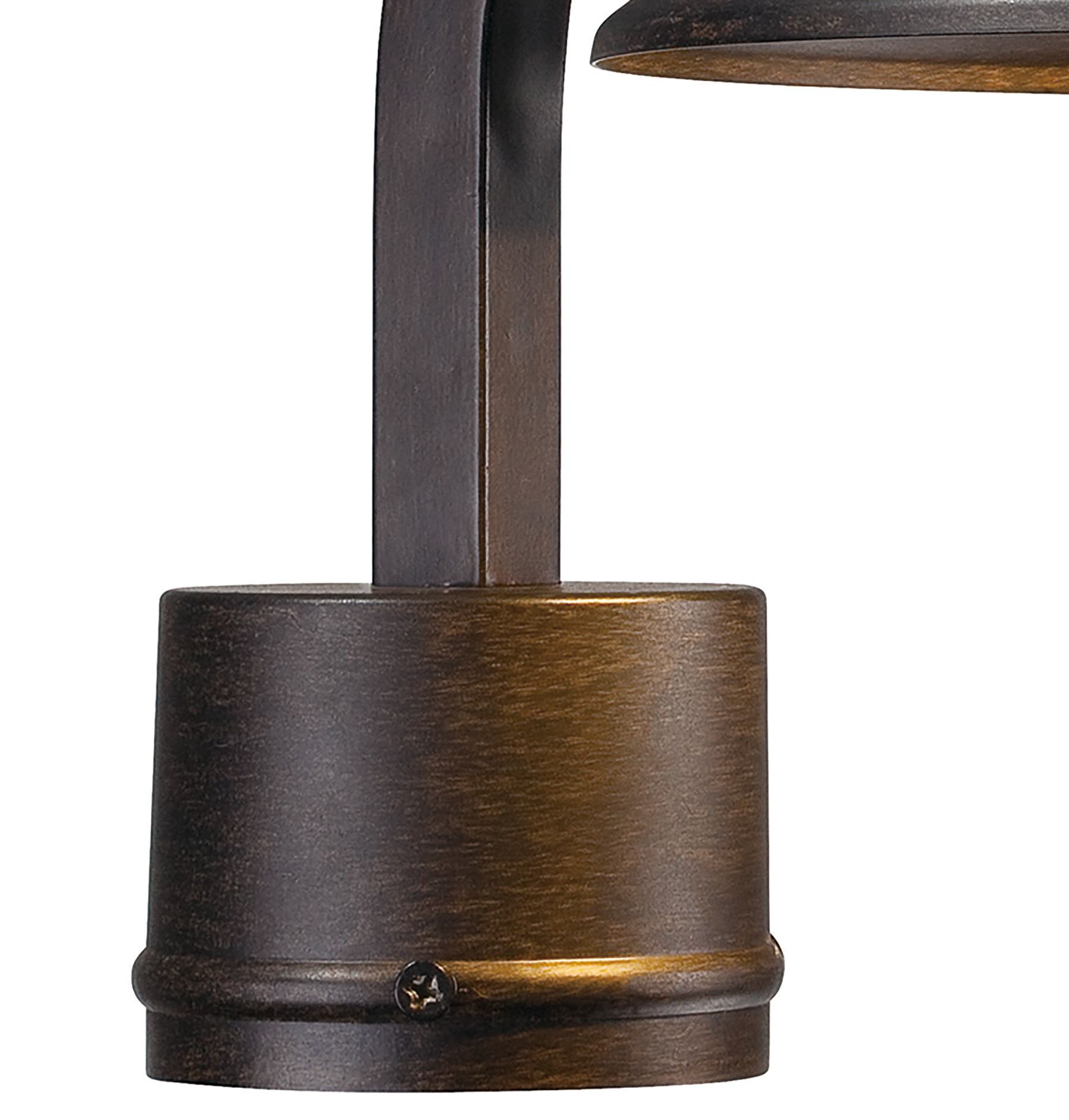 Image 5 The Great Outdoors Kirkham LED Aspen Bronze Outdoor Post Mount Lantern more views