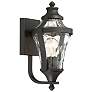 The Great Outdoors  Libre 1-Light Black Outdoor Wall Mount