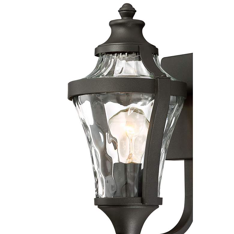Image 2 The Great Outdoors Libre 1-Light Black Outdoor Wall Mount more views
