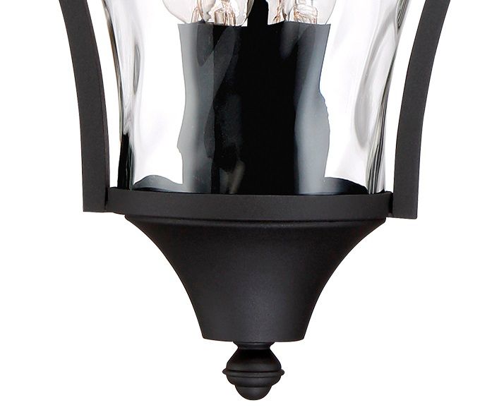 Image 3 The Great Outdoors Libre 4-Light Black Outdoor Chain Hung Lantern more views