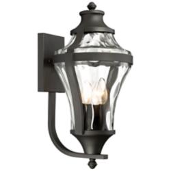 The Great Outdoors Libre 4-Light Black Outdoor Wall Mount