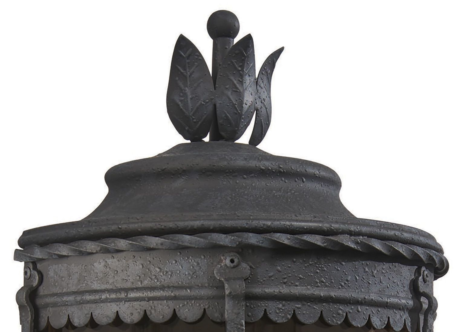 Image 5 The Great Outdoors Mallorca 2-Light Spanish Iron Outdoor Pocket Lantern more views