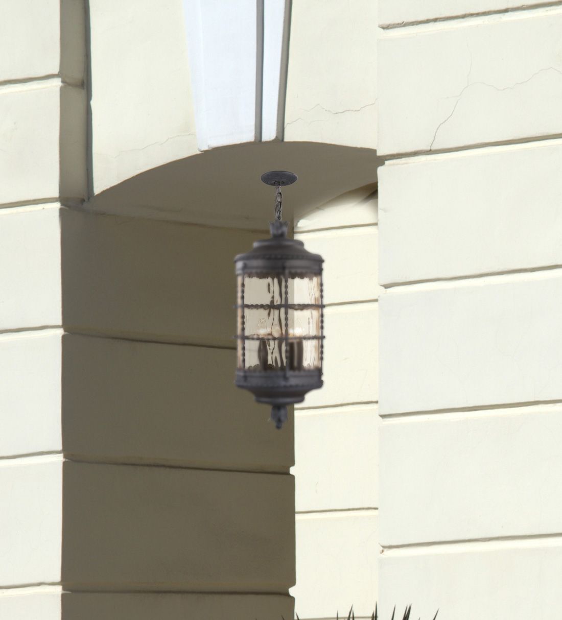 Image 6 The Great Outdoors Mallorca 5-Light Spanish Iron Outdoor Chain Hung Lantern more views
