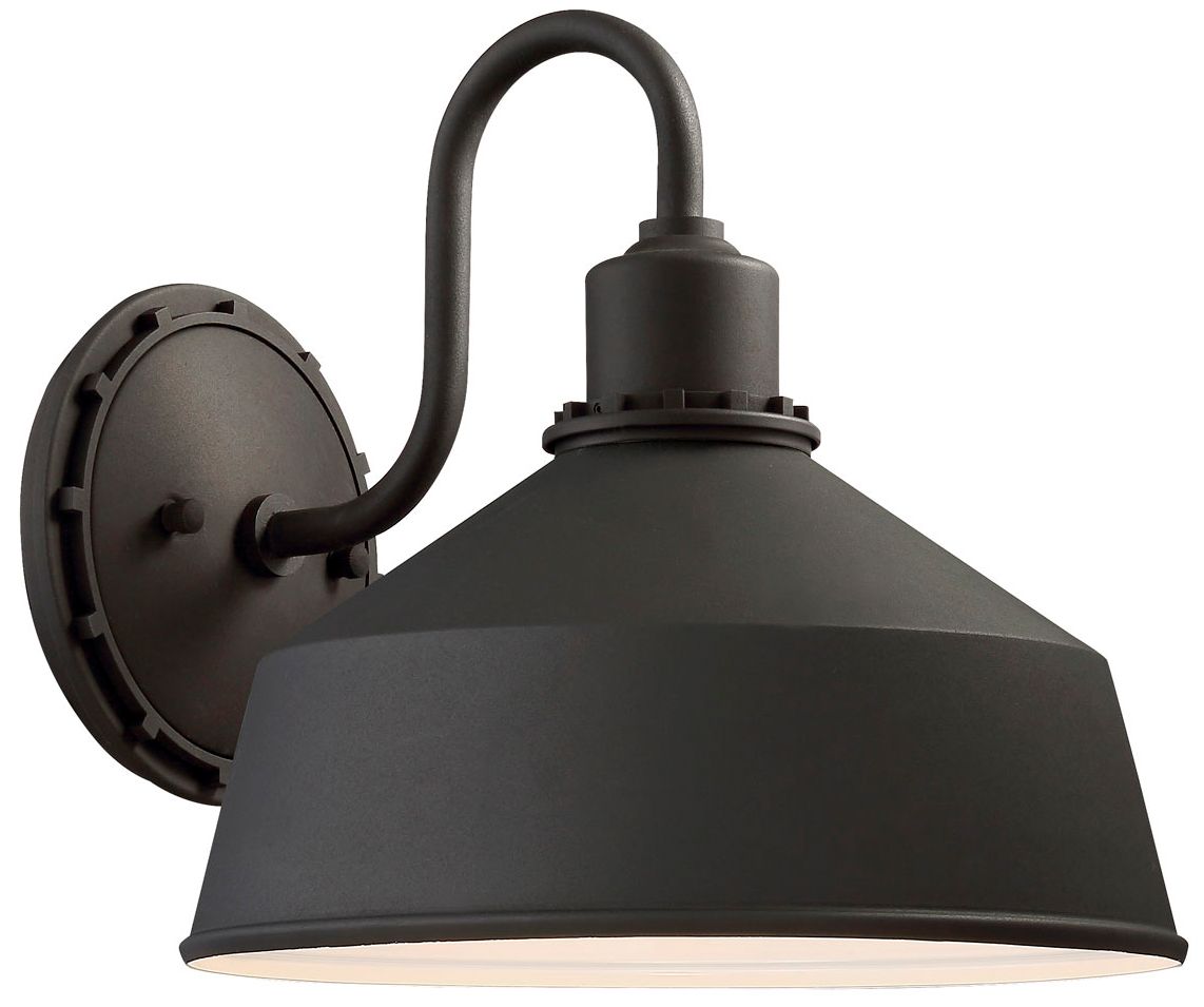Thumbnail2 of The Great Outdoors Mantiel 1-Light Black Outdoor Wall Light