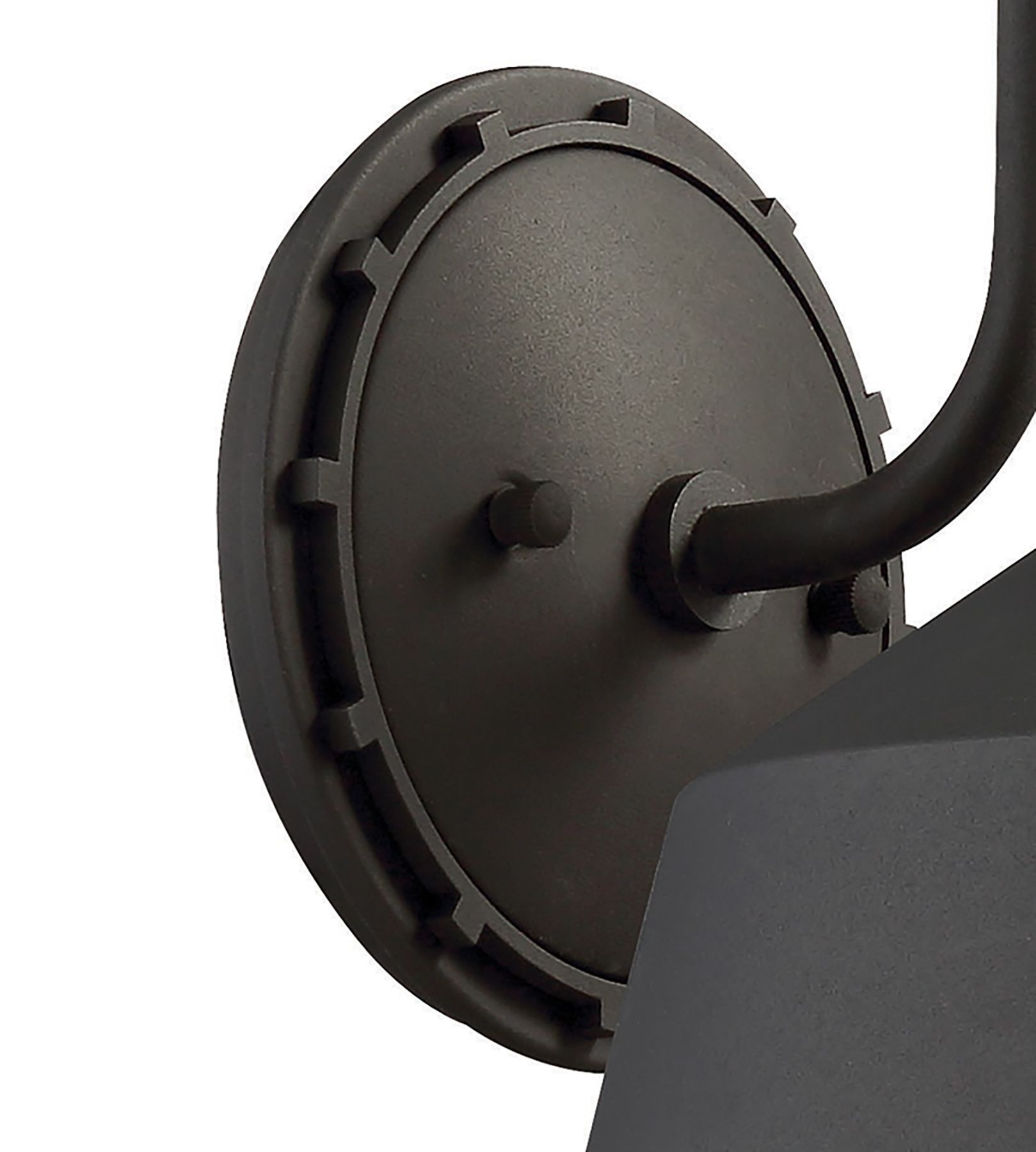 Thumbnail4 of The Great Outdoors Mantiel 1-Light Black Outdoor Wall Light more views