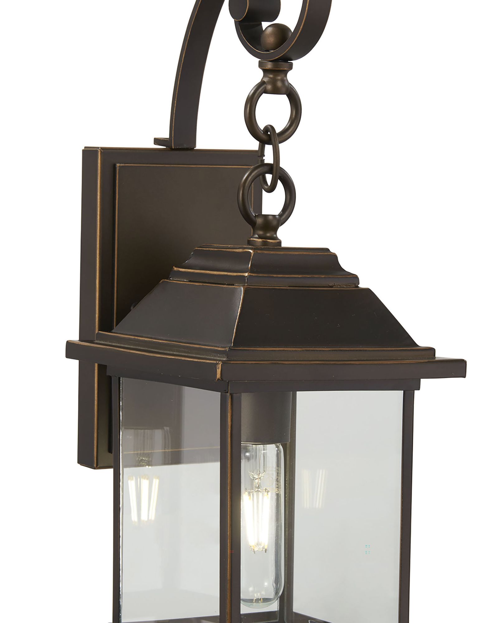 Image 3 The Great Outdoors Mariner's Pointe 1-Light Bronze and Gold OD Wall Mount more views