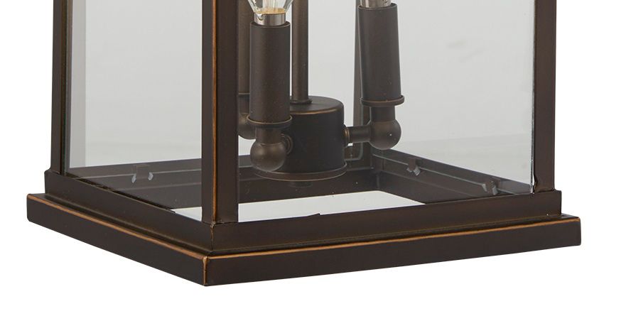 Image 3 The Great Outdoors Mariner's Pointe 4-Light Bronze and Gold OD Wall Mount more views