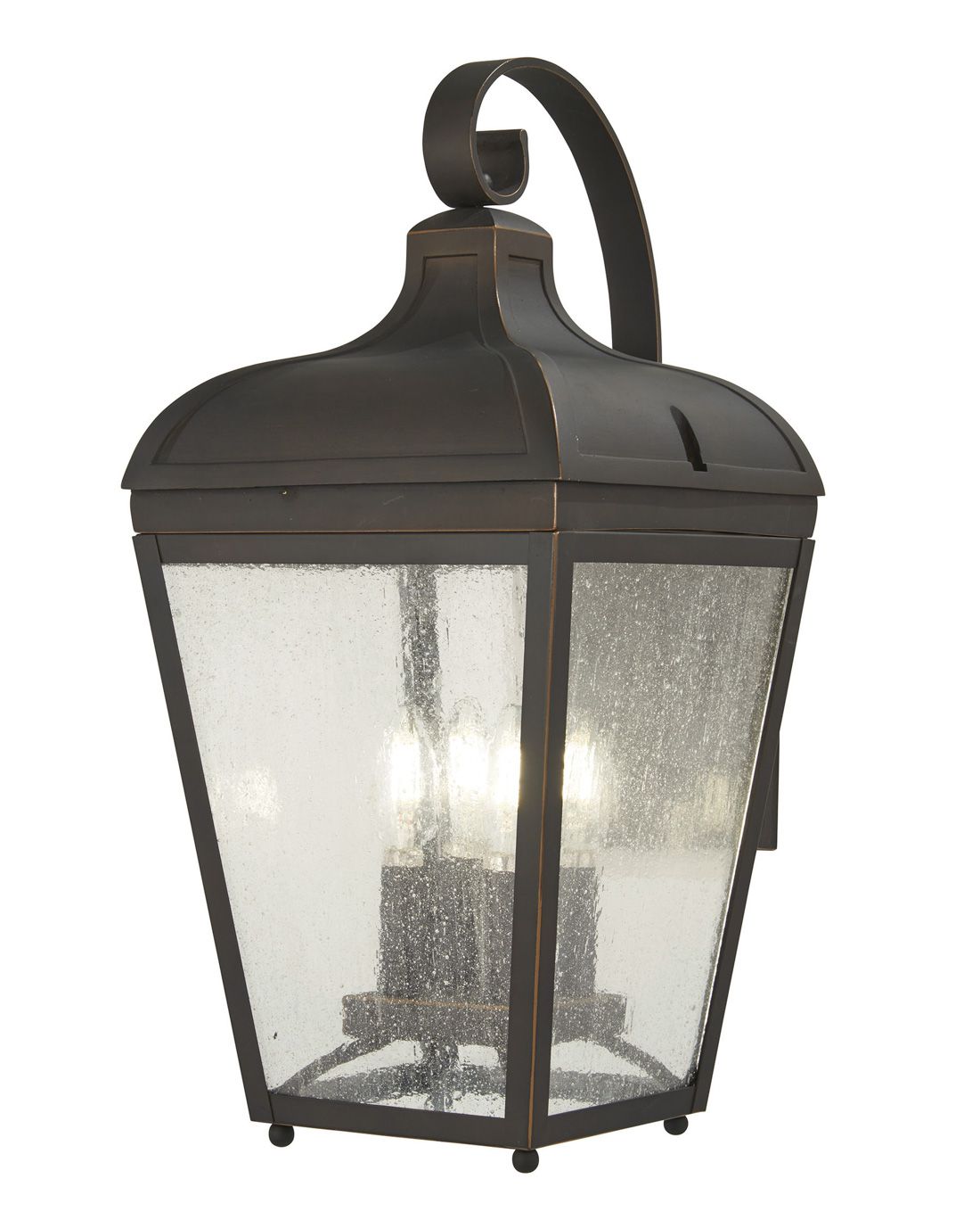 Image 4 The Great Outdoors Marquee 4-Light Oil Rubbed Bronze Outdoor Wall Mount more views