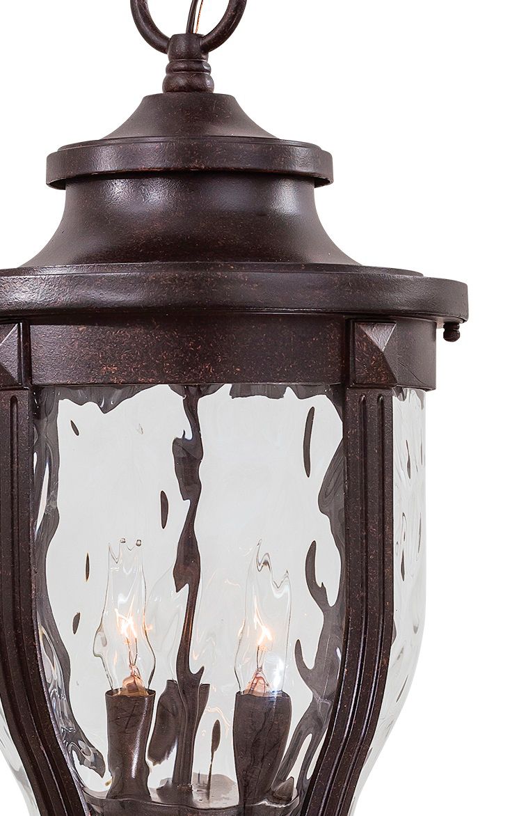 Image 3 The Great Outdoors Merrimack 3-Light Corona Bronze Chain Hung Light more views