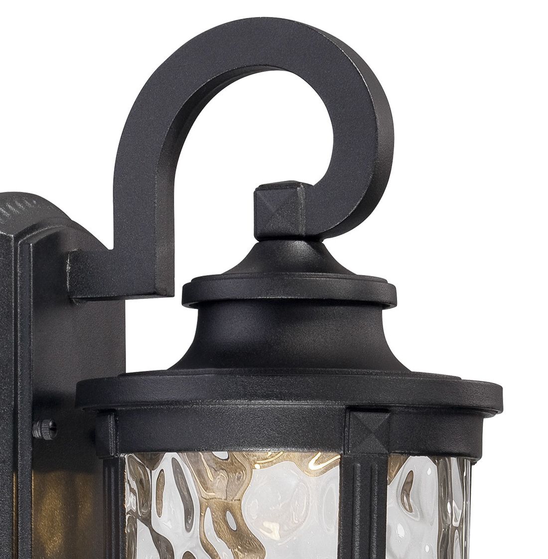 Image 6 The Great Outdoors Merrimack LED Black Outdoor Wall Mount more views