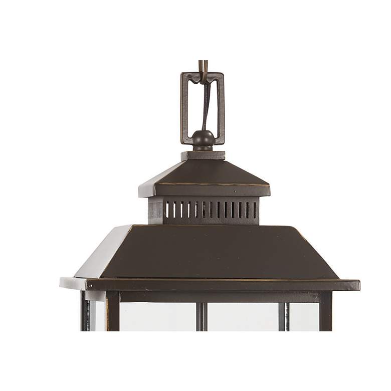 Image 3 The Great Outdoors Miner's Loft 4-Light Bronze and Gold OD Hung Lantern more views
