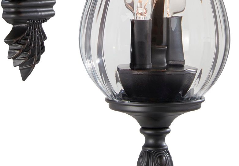 Image 4 The Great Outdoors Newport 2-Light Heritage Outdoor Wall Mount more views